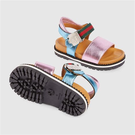 gucci baby sandals